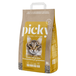 Coarse-grained absorbent picky