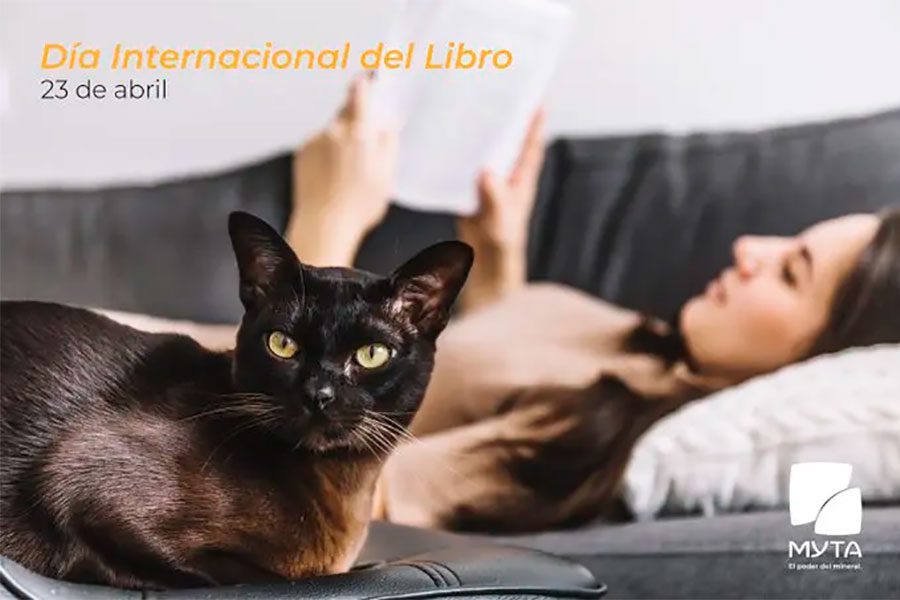 Le chat à l'occasion de la Journée internationale du livre